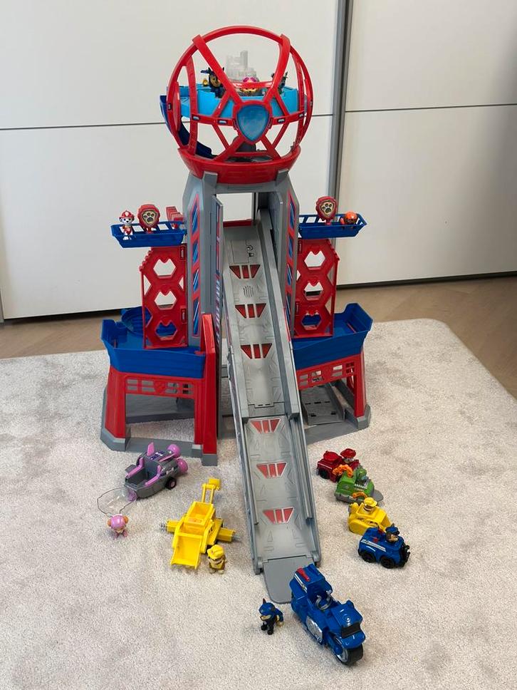 Paw patrol city toren XL formaat!!, Kinderen en Baby's, Speelgoed | Overig, Zo goed als nieuw, Jongen of Meisje, Ophalen