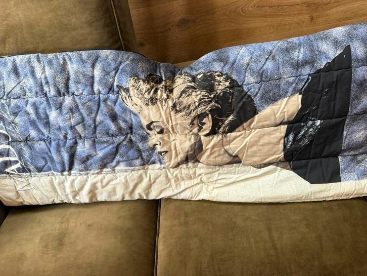 Vintage retro Madonna slaapzak True Blue, Caravans en Kamperen, Slaapzakken, Gebruikt, Ophalen of Verzenden