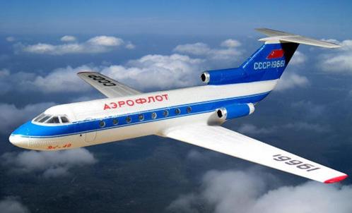 HO Yakovlev Yak-40 , schaal 1:100 Nu-Bee Passagiersvliegtuig, Hobby en Vrije tijd, Modeltreinen | H0, Nieuw, Brug, Tunnel of Gebouw