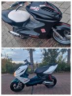 2x Yamaha Aerox, 1x sprinter op kenteken., Fietsen en Brommers, Scooters | Yamaha, Ophalen of Verzenden, Zo goed als nieuw, Tweetakt