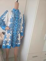 blauwe jurk, merkmaat 38-40, zo goed als nieuw, geen problem, Kleding | Dames, Jumpsuits, Ophalen of Verzenden, Zo goed als nieuw