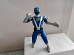 BLAUWE  POWER  RANGER  HOOGTE 14 CENTIMETER, Ophalen of Verzenden, Zo goed als nieuw