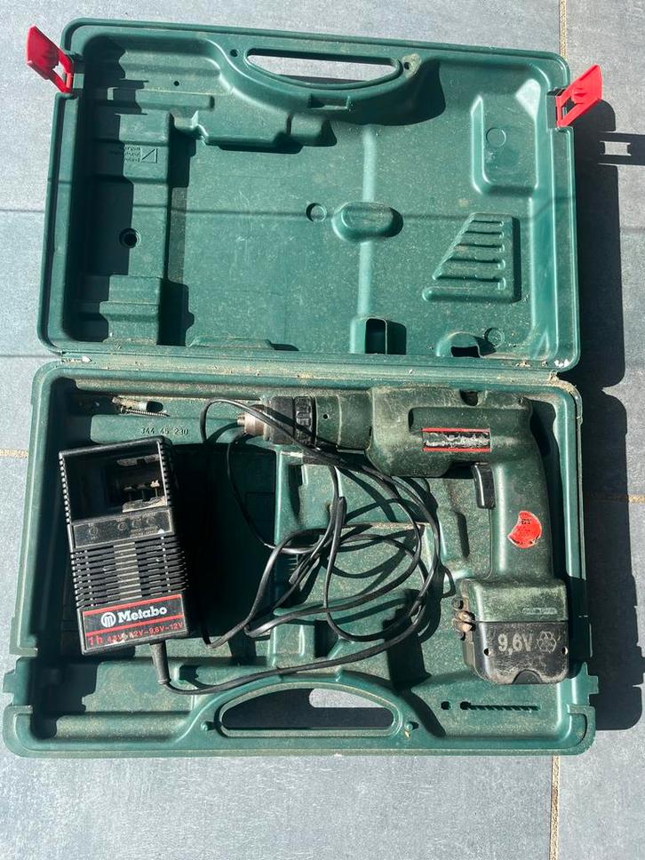Metabo Accuboormachine - Defecte Accu, Doe-het-zelf en Verbouw, Gereedschap | Boormachines, Gebruikt, Boor- en Schroefmachine