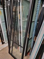 83x231,5cm binnendeur stomp Staal look zwart ssl 4009 SK2, Doe-het-zelf en Verbouw, Deuren en Horren, Ophalen, 80 tot 100 cm, Glas