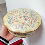 Oma's koektrommel  Douwe Egberts   1960, Verzamelen, Blikken, Ophalen of Verzenden, Gebruikt, Koek(jes), Douwe Egberts