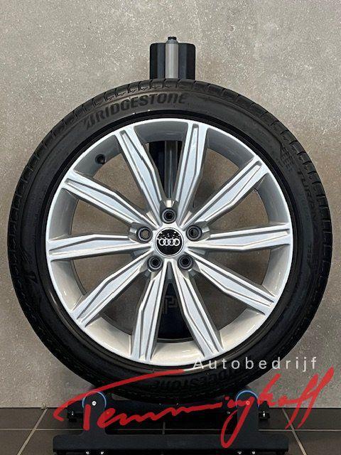 Audi A6 19 inch lichtmetalen velgen met zomerbanden, Auto-onderdelen, Banden en Velgen, Banden en Velgen, Zomerbanden, 19 inch