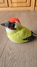 Vogel knuffel Groene Specht, Ophalen of Verzenden, Zo goed als nieuw, Overige typen