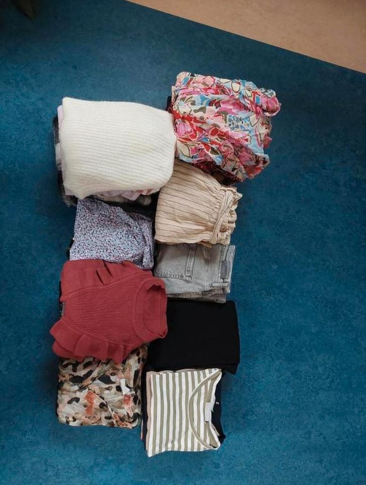 Kledingpakket dames maat S, Kleding | Dames, Dames-kledingpakketten, Zo goed als nieuw, Maat 38/40 (M), Ophalen of Verzenden