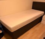 Te koop: Boxspring 90x 220cm met matras Nieuwstaat, Ophalen, 90 cm, Eenpersoons, Overige kleuren
