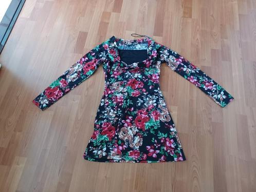 Nieuw bloemenjurkje merk Musthave, Kleding | Dames, Jurken, Zo goed als nieuw, Maat 36 (S), Overige kleuren, Boven de knie, Ophalen of Verzenden
