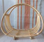 Vintage rotan lectuurbak  bamboe, Ophalen of Verzenden, Zo goed als nieuw