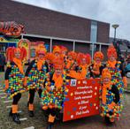 12 ballenjurken en 10 foam pruiken, Gedragen, Carnaval, Kleding, Ophalen