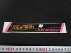 sticker SUPERTECH Autoradio JiFi TV en dat voor die prijs !, Ophalen, Zo goed als nieuw, Bedrijf of Vereniging