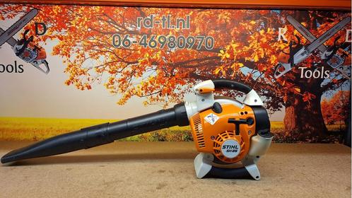 Stihl SH 86 Krachtige handgedragen blazer zuiger SH / BG 86, Tuin en Terras, Bladblazers, Gebruikt, Handgedragen, Benzine, Met opvangzak