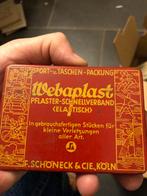 Webaplast blikje, Verzamelen, Blikken, Ophalen of Verzenden, Gebruikt, Overige, Overige merken