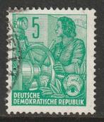 DDR 1957 577b 5-Jaarplan 5p, Gest, Postzegels en Munten, Ophalen of Verzenden, DDR, Gestempeld