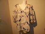 Studio Anneloes mooie top pof mouwen in motief XL, Verzenden, Maat 46/48 (XL) of groter, Zo goed als nieuw, Lange mouw