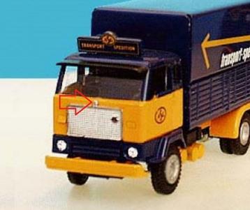 Originele Tekno radiateurdopjes Volvo F88. beschikbaar voor biedingen