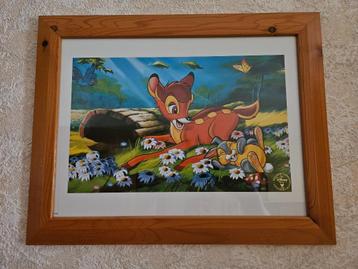 mooie lijst met Bambi uit Disneyland Parijs beschikbaar voor biedingen