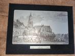 Staalgravure  Arnhem Markt, Antiek en Kunst, Kunst | Etsen en Gravures, Ophalen of Verzenden