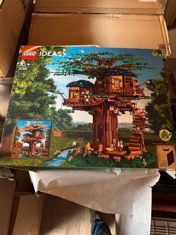 Lego 21318 Set - Boomhut (2e hands) beschikbaar voor biedingen