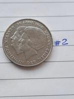 1 gulden 1980 Nederland met dubbele kop #2, 1 gulden, Ophalen of Verzenden, Koningin Juliana, Losse munt
