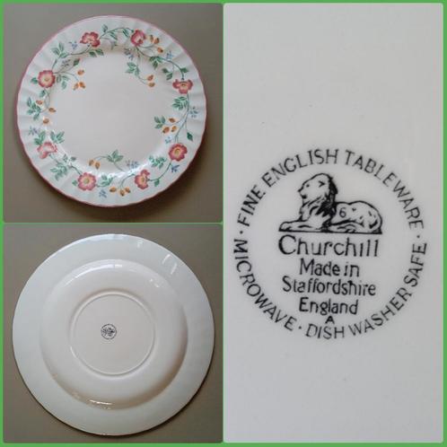 Engels servies CHURCHILL BRIAR ROSE high tea schaal Pasen, Huis en Inrichting, Keuken | Servies, Nieuw, Schaal of Schalen, Overige stijlen