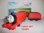 Trackmaster Thomas de Trein, James met Kartel Wielen, Gebruikt, Ophalen of Verzenden