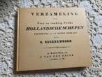 Verzameling 84 stuks Hollandsche Schepen door C. Groenewegen, Gelezen, Ophalen of Verzenden, 20e eeuw of later