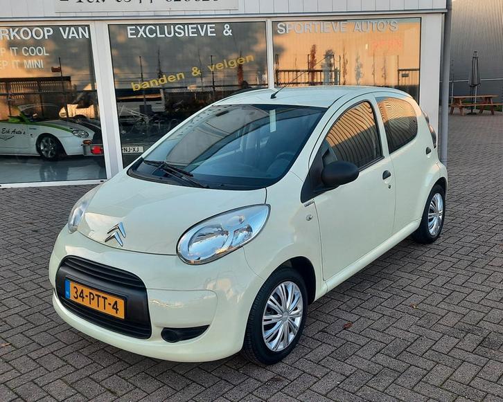 Nette citroen C1 1.0i 68PK 5D 2011 Wit# apk 09 2026#, Auto's, Citroën, Bedrijf, C1, ABS, Benzine, A, Hatchback, Handgeschakeld