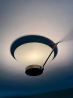 Mooie plafondlamp grijs-rvs, Huis en Inrichting, Lampen | Plafondlampen, Ophalen of Verzenden, Gebruikt