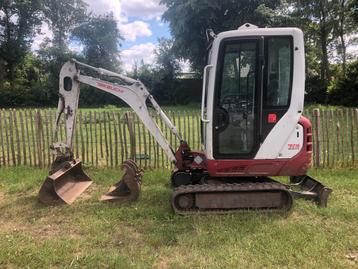 Takeuchi tb216 BJ 2014 minigraver graafmachine beschikbaar voor biedingen