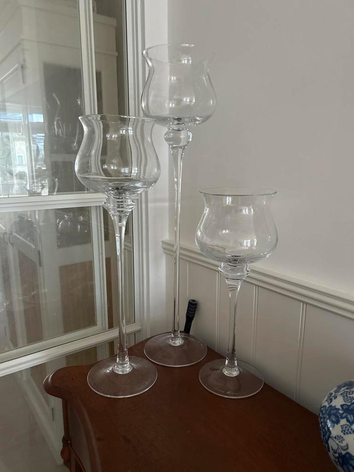 Rivièra Maison Windlichten Set - 3 stuks, Huis en Inrichting, Woonaccessoires | Kandelaars en Kaarsen, Gebruikt, Kandelaar, Overige materialen