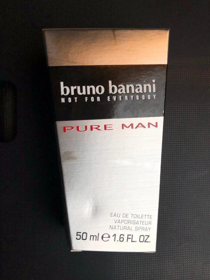 Bruno Banani - Pure Man - Eau de toilette 50 ml, Sieraden, Tassen en Uiterlijk, Uiterlijk | Parfum, Nieuw, Ophalen