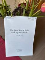 Partituur The Lord is my light and my salvation, Ophalen of Verzenden, Zo goed als nieuw, Artiest of Componist, Klassiek