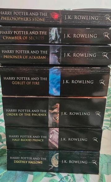 Harry Potter: Bloomsbury adult paperback Engels, compleet beschikbaar voor biedingen