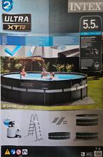 Zwembad Intex Ultra XTR 5,5 x 1,32, 300 cm of meer, 400 cm of meer, Rond, Gebruikt