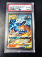 Reshiram & Charizard GX Tag team PSA 10, Hobby en Vrije tijd, Verzamelkaartspellen | Pokémon, Ophalen of Verzenden, Zo goed als nieuw
