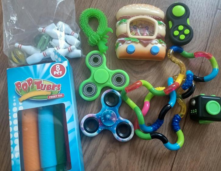 Fidget Toys Set - 8 stuks, Kinderen en Baby's, Speelgoed | Overig, Jongen of Meisje, Ophalen of Verzenden
