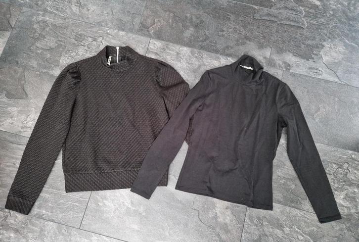 2 Vanilia truien maat 36, Kleding | Dames, Truien en Vesten, Zo goed als nieuw, Maat 36 (S), Zwart, Ophalen of Verzenden