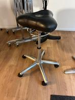 Kapperstoelen, Huis en Inrichting, Bureaustoelen, Ophalen, Gebruikt, Zwart, Bureaustoel