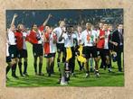 Org kleurenfoto 20x30 cm Team Feyenoord + UEFA cup 2002, Verzenden, Nieuw, Feyenoord, Poster, Plaatje of Sticker