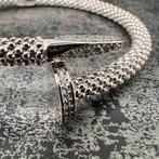 18k witgouden armband spijker model, Sieraden, Tassen en Uiterlijk, Armbanden, Ophalen of Verzenden, Zo goed als nieuw, Goud