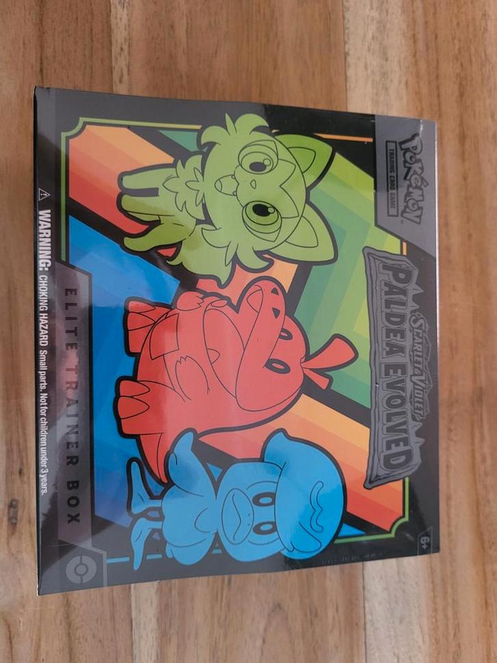 Pokemon Paldea Evolved etb, Hobby en Vrije tijd, Verzamelkaartspellen | Pokémon, Nieuw, Ophalen of Verzenden