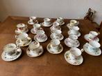 18 stuks Engelse theekopjes, Antiek en Kunst, Ophalen