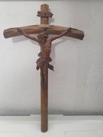 Rozenhouten kruis met corpus, Ophalen, Zo goed als nieuw, Beeld(je), Christendom | Katholiek