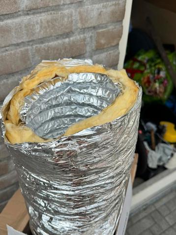 Thermisch geisoleerde  ventilatie buis diameter 160mm beschikbaar voor biedingen