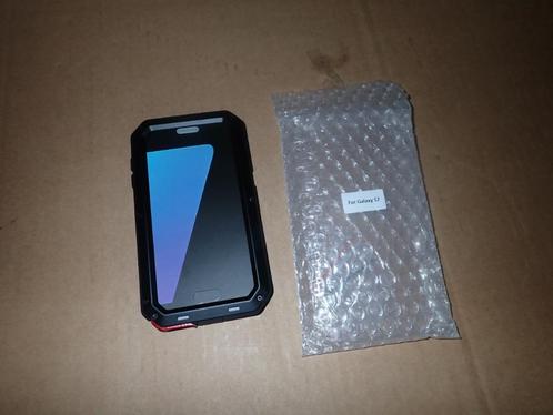 Samsung Galaxy S7 "Military" Aluminium + Glas Telefoon Hoes, Telecommunicatie, Mobiele telefoons | Hoesjes en Frontjes | Samsung