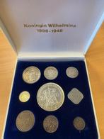 Muntenset NMB bank - de munten van Wilhelmina, Postzegels en Munten, Munten | Nederland, Setje, Zilver, Koningin Wilhelmina, Overige waardes