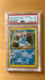 Azumarill (2/111) - 1st edition - holo - PSA 8, Ophalen of Verzenden, Zo goed als nieuw